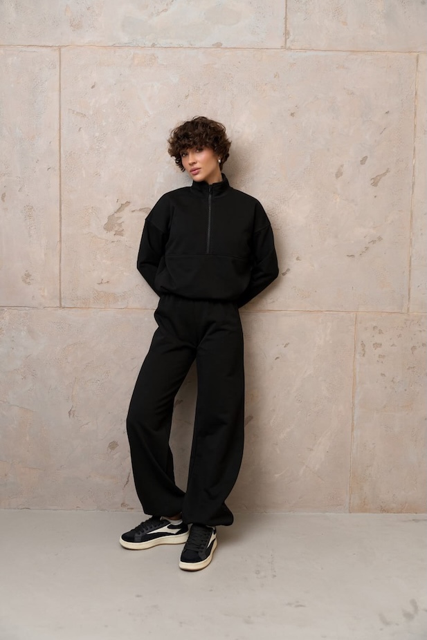 Women's NORENA tracksuit in black
